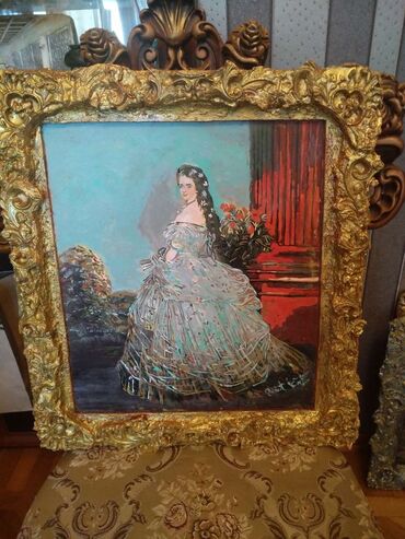 Şəkillər, tablolar: Resm,ketan,akril,65/75 — 21