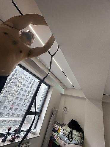 Натяжной потолок: Натяжной потолок Глянцевое, Матовое, 3D потолки Гарантия, Бесплатная консультация, Бесплатный замер — 18