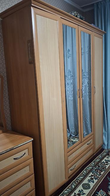 Мебель: Шифоньер, шкаф для одежды, Б/у, Прямой, ЛДСП — 1
