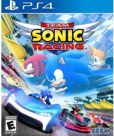 Игры для PlayStation: Оригинальный диск!!! Sonic Team Racing представляет собой аркадную
