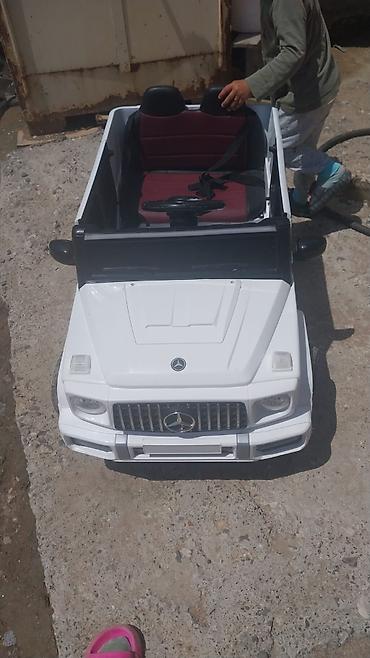 mini qadin masinlari: Uşaq üçün elektrikli mini avtomobil – ağ rəng, SUV üslubunda - 2 — 2