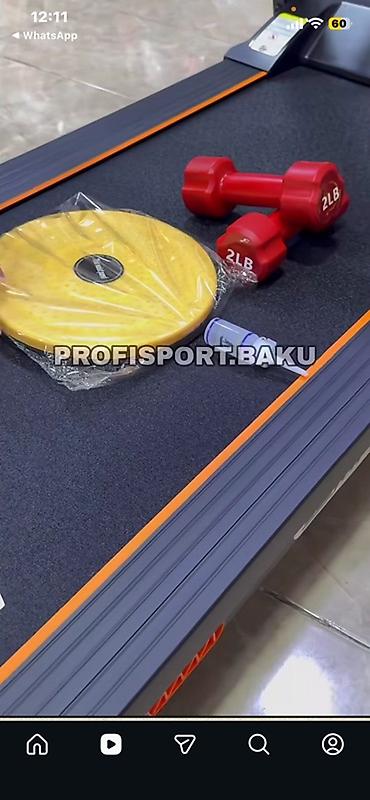 İdman və istirahət: Qaçış trenajoru Body Fit T9 - Maksimum çəkidaşıma: 130 kq (şəkildə — 2