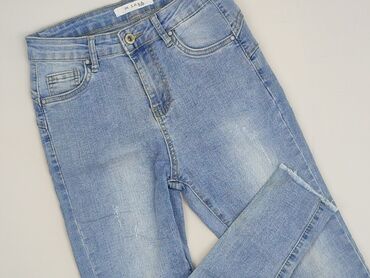 czarne jeansy lee damskie: M.Sara, Jeansy damskie, rozmiar S