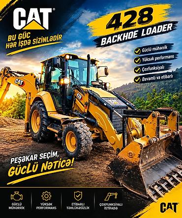 sənəd cantası: Caterpillar 426 ekskavator-yükləyici 2400 moto saat - Model — 1