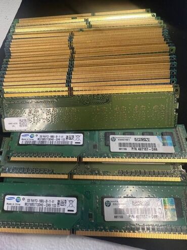 Digər ehtiyat hissələri: 📦 Mövcud RAM-lar: 🔹 8GB DDR4 3200MHz -45 manat – Ofis, gündəlik