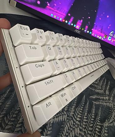 ucuz oyun laptop: Blue swıtch 63% keyboard rgb tam ıdealdı ışlemılmeyın swıtchlerınde — 3