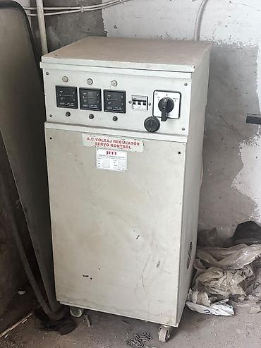 transformator: JETT markalı A.C. Voltaj Regülatörü (Servo Kontrol) - Tip: Üç fazlı — 1