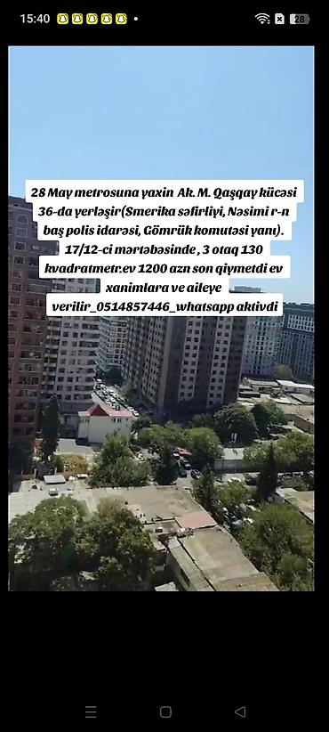 gence ev: 28 May metrosuna yaxin Ak. M. Qaşqay kücəsi 36-da yerləşir(Smerika — 1