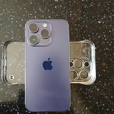 apple mak book: IPhone 14 Pro, Deep Purple, Simsiz şarj — 1