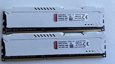 Оперативная память (RAM) для ПК: Kingston HyperX Fury White 16GB (2×8GB) DDR3 1866MHz Продам комплект — 2