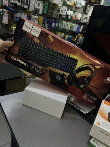 рул игровой: Игровой набор hoco. Gaming Combo 4‑in‑1 Комплектация: - Проводная