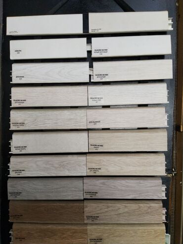 ikinci el seyf qapi: PVC plintus kolleksiyası – Quadro 80 mm Məhsul: Döşəmə üçün plastik