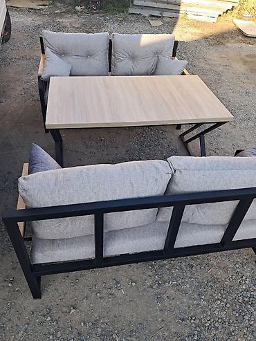 Bağ, çöl mebeli: Yeni, 2 divan, Metal, Azərbaycan — 3