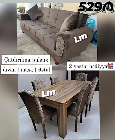 stolllar: Yeni, Klassik divan, Qonaq otağı üçün, Açılmayan — 1