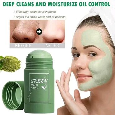Ostalo: Zelena maska za cisto lice