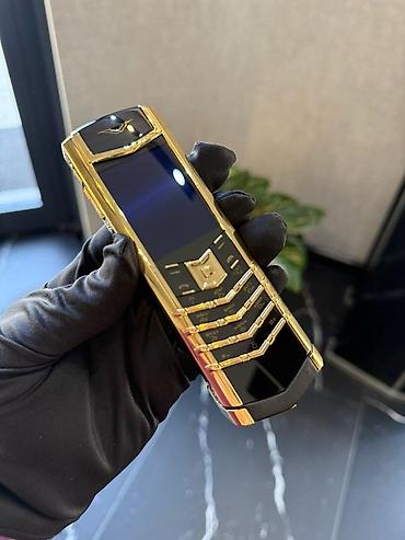 silver et ceken: Vertu 4 GB, rəng - Qızılı, Düyməli — 3