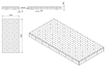 autocad kurs novi sad: Dxf crtezi za 5 razlicitih velicina sklopova stolova za zavarivanje