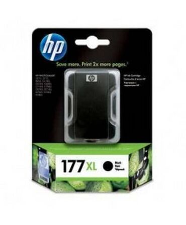 оригинальные расходные материалы 36 черно белые картриджи: Картридж HP 177 XL (C8719 HE) оригинальный струйный, с черными