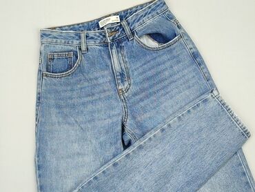 jeansowe spódnice z przetarciami: Jeansy, House, XS, stan - Dobry