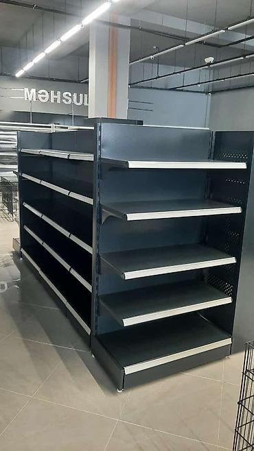 Оборудование для магазинов: Vitrin polkalar istehsalı✔️ Tək və iki tərəfli model✔️ Fabrika — 2