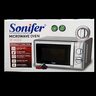 Mikrodalğalı sobalar: №: 9808 Məhsulun adı: Mikrodalğalı soba Sonifer SF-4022 Brend: Sonifer — 2