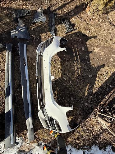 Обвес: Комплект BMW, 2018 г., цвет - Белый, Б/у, Платная доставка — 13