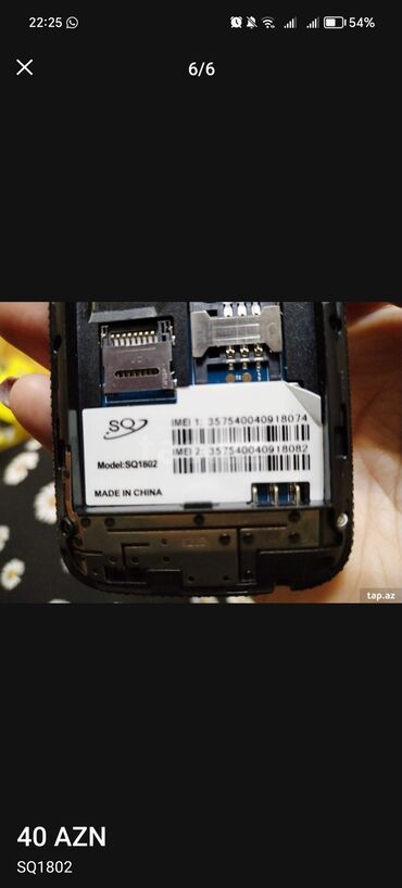 Digər mobil telefonlar: Telefon təzədir sadəcə regisdrasiyadan keçirmək lazmdir qiyməti — 9