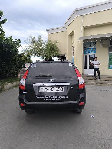 kredit avto aksesuar: Lada Priora Universal – qara rəng, praktik və geniş salonlu ailə — 1