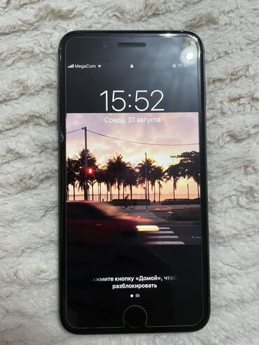 айфоны 8: IPhone 8 Plus, 64 ГБ, Черный, Защитное стекло, Чехол