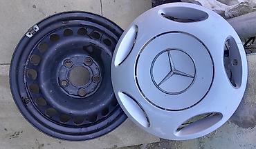 tek teker scooter: Dörd ədəd mercedes diski və kalpakları . 15 düyümlük — 1