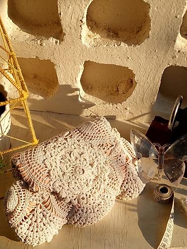 Çantalar: Əl işi toxuma çanta Instagram:@art_form.design - Material: pambıq — 2
