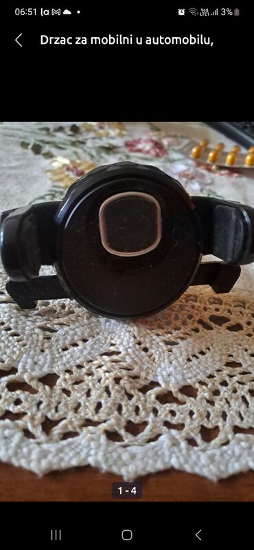 kabl za telefon dugačak: Drzac za mobilni telefon, koji se lako namesta, na resetke ventilatora