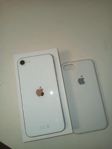 Apple iPhone: IPhone SE 2020, 128 GB, Ağ, Barmaq izi