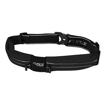 Sportske torbe i rančevi: POJAS ZA TRČANJE FORCE POUCH CRNI, FLUO, PINK | Podesiva veličina — 13