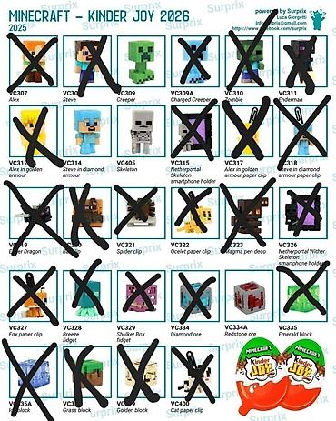 Kinder joy minecraft. X olmayanlari axtariram kagiziyla birlikte