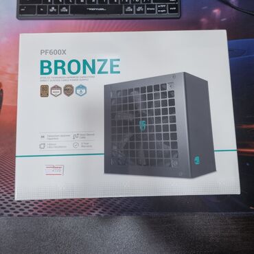 блоки питания aerocool: Блок питания, Новый, DeepCool, 600 Вт, Bronze, 600 Вт