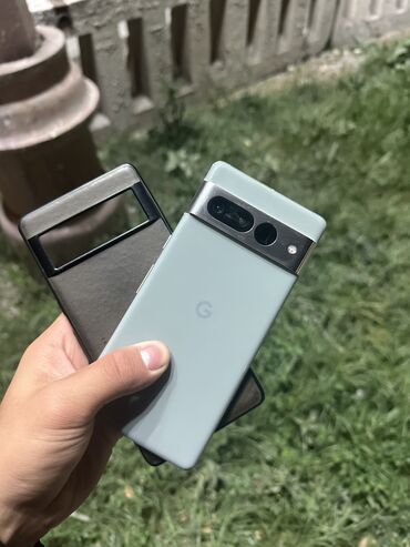 домашний роутер с сим картой: Google Pixel 7 Pro, Б/у, 128 ГБ, цвет - Зеленый, 1 SIM, eSIM