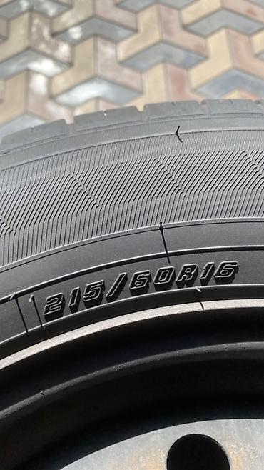 р 16 диски: Летние шины Goodyear, комплект 4 шт. Железные диски на Субару 5/100 — 3