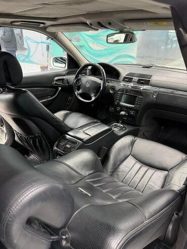 Mercedes-Benz: Mercedes-Benz S-Class: 2003 г., 5.5 л, Автомат, Бензин, Седан — 8