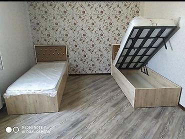 2х yarus çarpayı: Yeni, Təknəfərlik çarpayı, Bazalı, Matras ilə, Siyirməsiz, Azərbaycan — 1