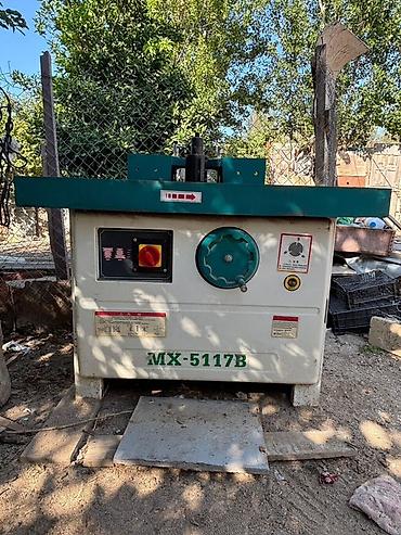 Mebel və taxta dəzgahları: Frez dəzgahı MX-5117B

Isledilmiyib, yeni alinib, tam islekdir — 1