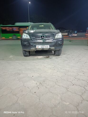 лизинг авто бишкек без первоначального взноса: Mercedes-Benz GL-Class: 2007 г., 5.5 л, Автомат, Бензин, Жол тандабас