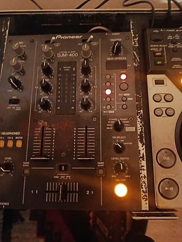 dj controller: Pioneer CDJ-400 DJ pleyeri – flight case ilə Məhsul təsviri: - — 2