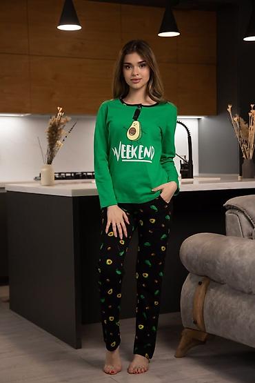 Пижамы: Женская пижама 100%хлопок Размер : л -3 хл (44-54) Цена:1100 сом ✅ — 8