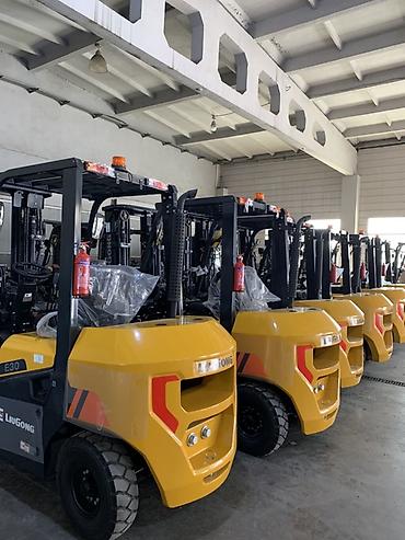 Liugong E‑seriyası forkliftlər - Modellər: E30 və E35 - Yanacaq tipi