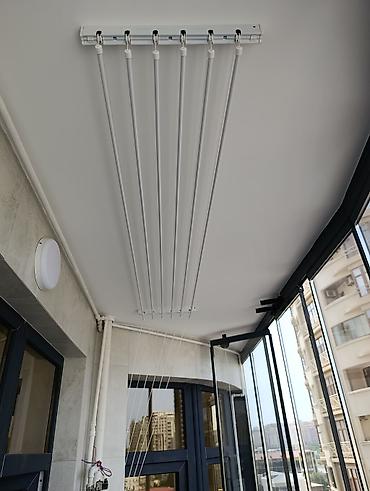 sanli bal: Tavan və divar üçün qatlanan paltar asılqanı - Məhsul növü: Balkon və — 3