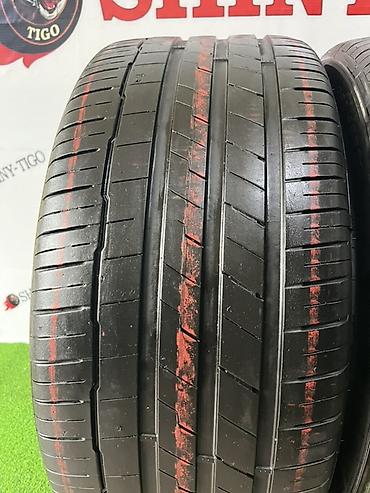 28545r21: Шины 285 / 45 / R 21, Лето, Б/у, Пара, Внедорожные (АТ/МТ), Hankook — 3