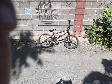 стрит дека: BMX велосипед для стрит/парк катания. - Колеса 20" с широкими — 2