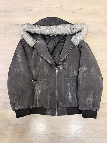 nike tech flece: Бомбер, Зима, С капюшоном, M, L — 3