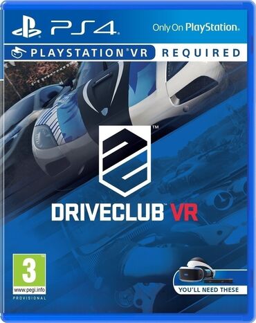 PS4 (Sony Playstation 4): Ps4 driveclub VR